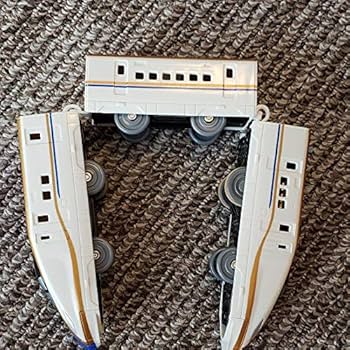 プラレール E7系北陸新幹線かがやき 立体レールセット プラレール E7系北陸新幹線かがやき立体レールセット - YouTube